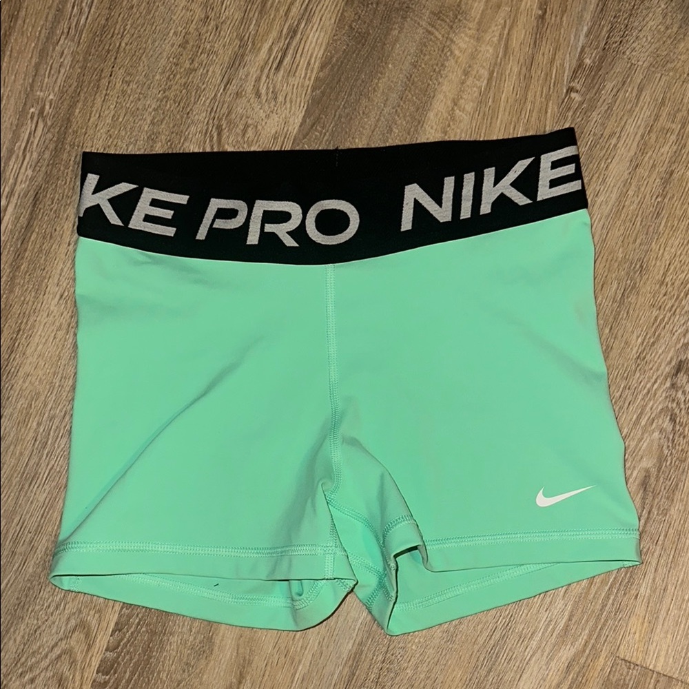 Nike Pro Teal Workout Shorts